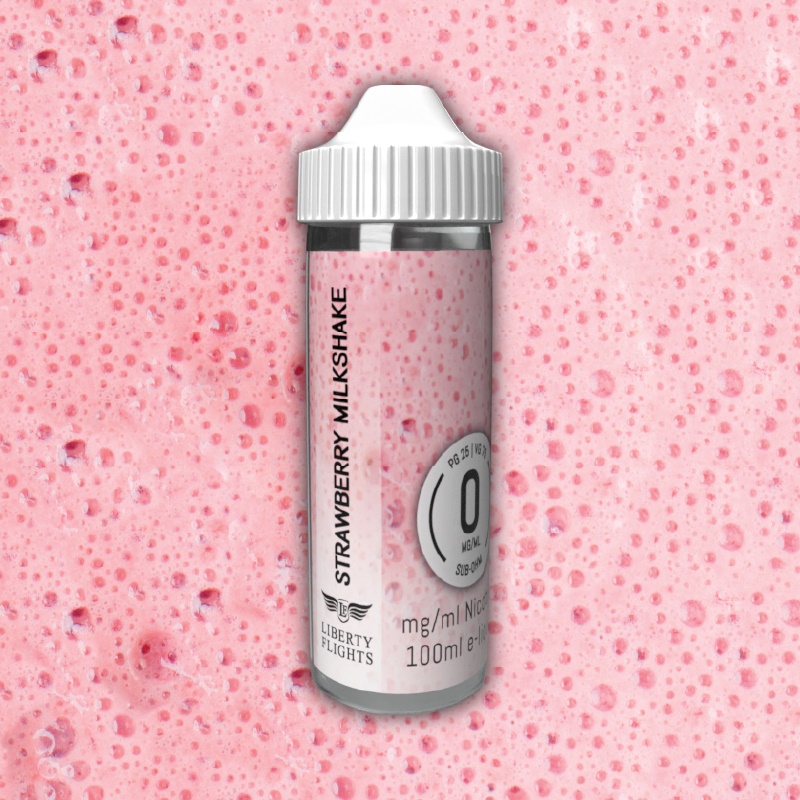 Strawberry Milkshake E Liquid - Short Fill