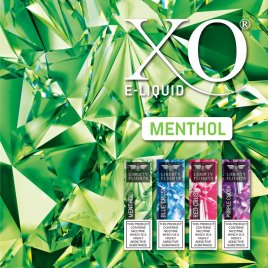 View XO - Menthol E liquid Product Range