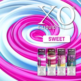 View XO - Sweet E liquid Product Range